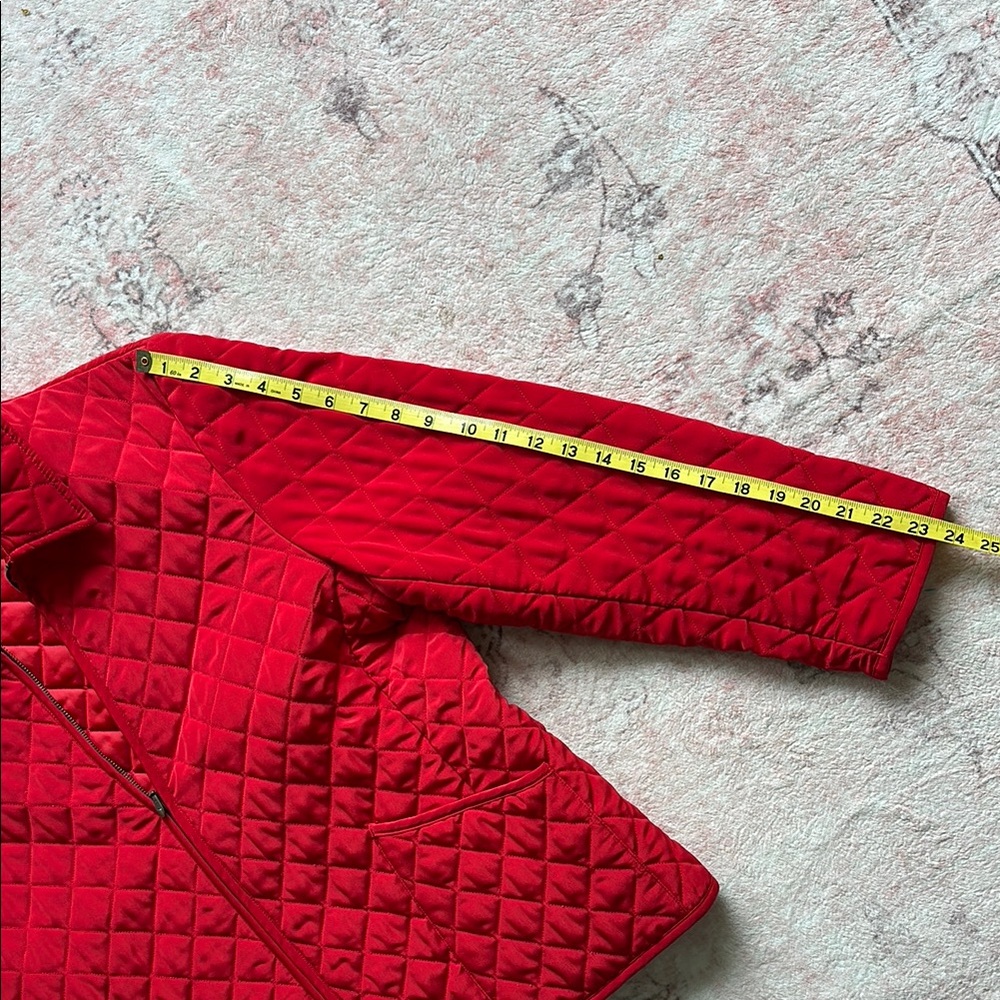 Pendleton Red Puffer Jacket Quilted Lightweight - image 5